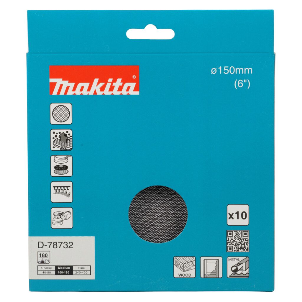 MAKITA Slípinet 150mm A180 10stk