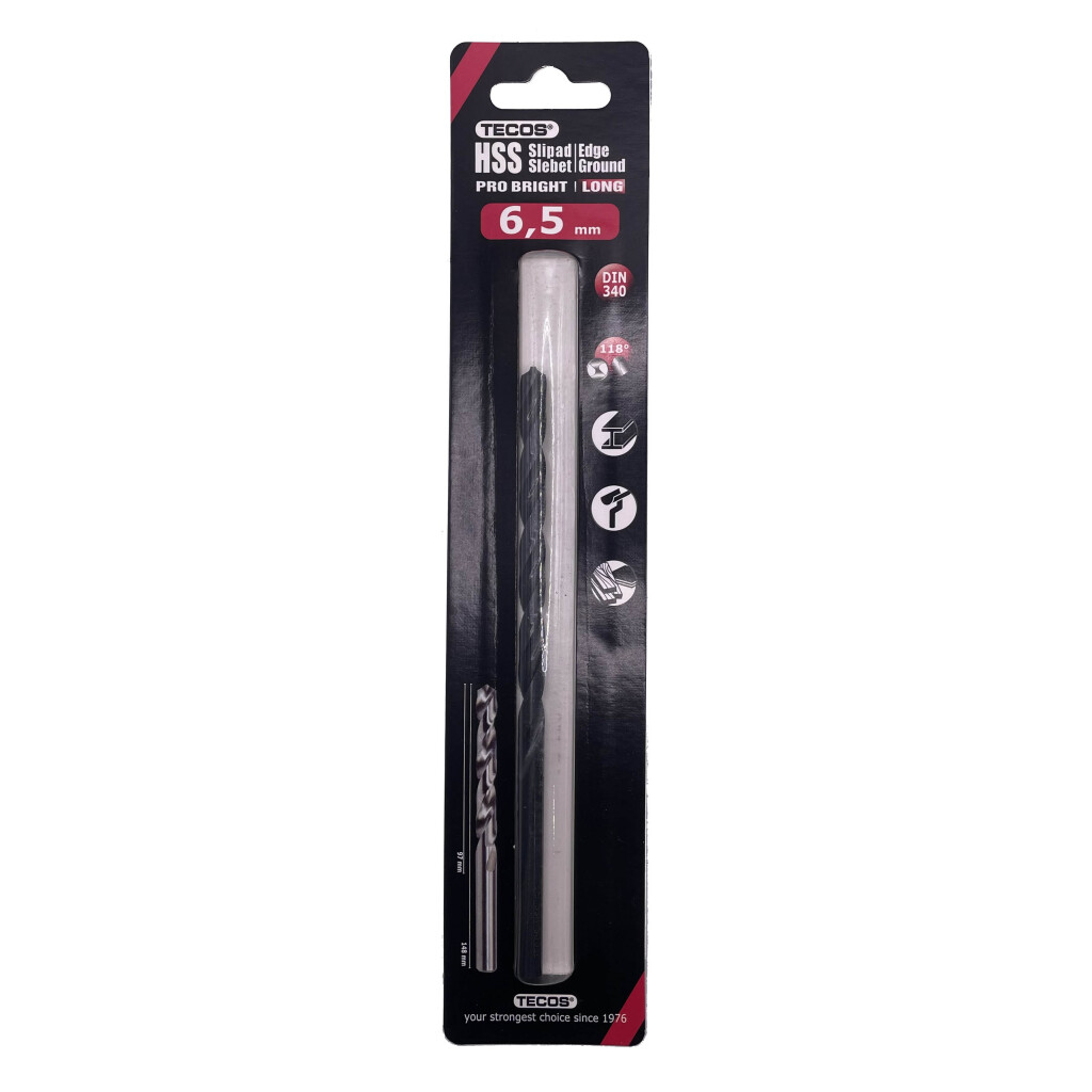 HSS stálbor Pro Langur 6,5×148mm 1 stk.