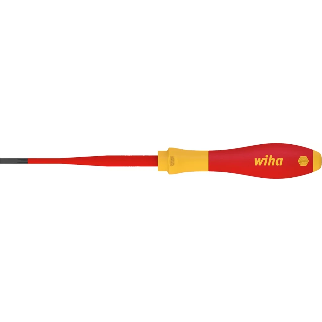 WIHA Skrúfjárn SoftFinish slimFix VDE Mínus 6,5×150 mm