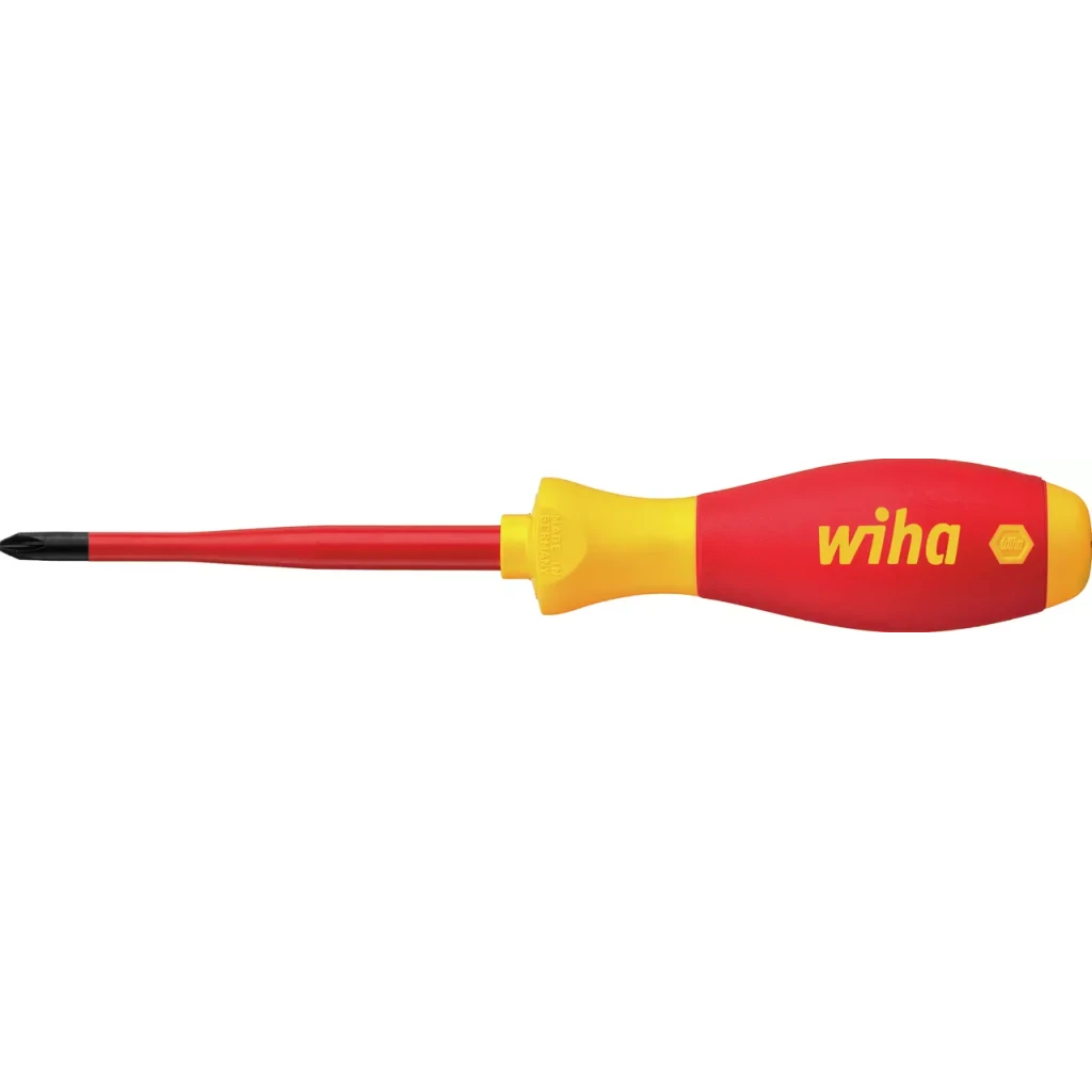 WIHA Skrúfjárn SoftFinish slimFix VDE PH2×100 mm (3211)